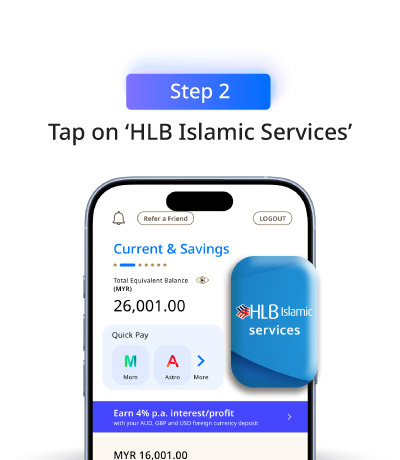 pay zakat app en step 2
