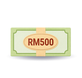 Hadiah Wang Tunai RM500