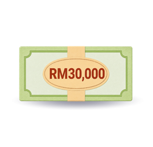 Hadiah Wang Tunai RM30,000
