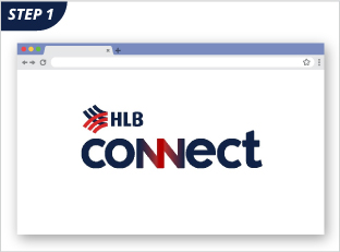 hlb connect onlline step 1
