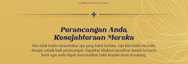 Plan for your loved ones this Raya